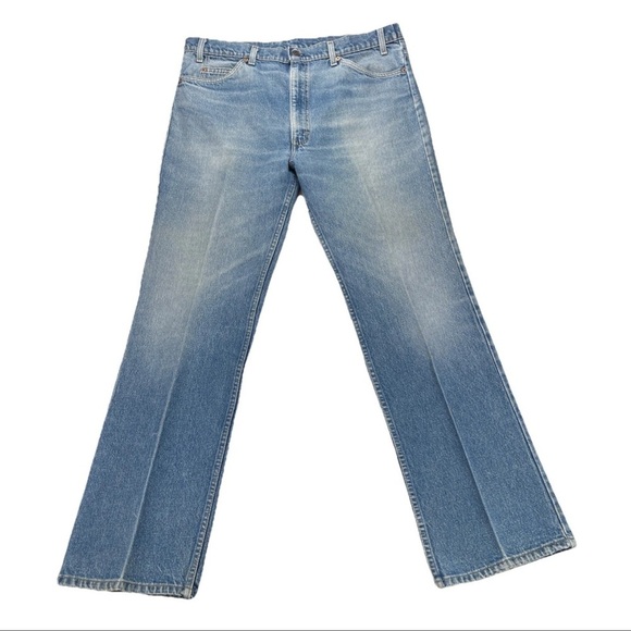 Levis Orange Tab 517 Bootcut MADE IN USA (40x32) Rare No Label Vintage Classic - Picture 2 of 13